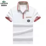 lacoste t-shirt new arrival l88004 button white